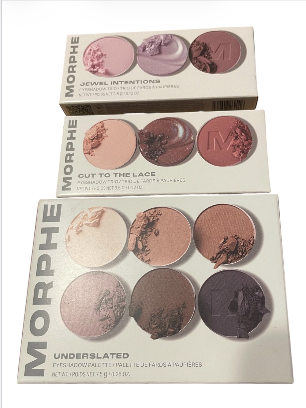 NEW Morphe ChromaPlus Eyeshadow Palette Trio Bundle – Underslated & More